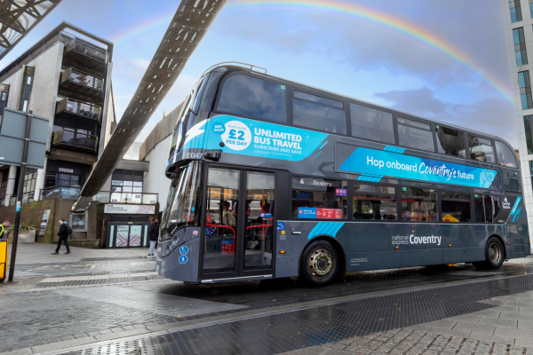 National Express Goes Green for Glastonbury 2023